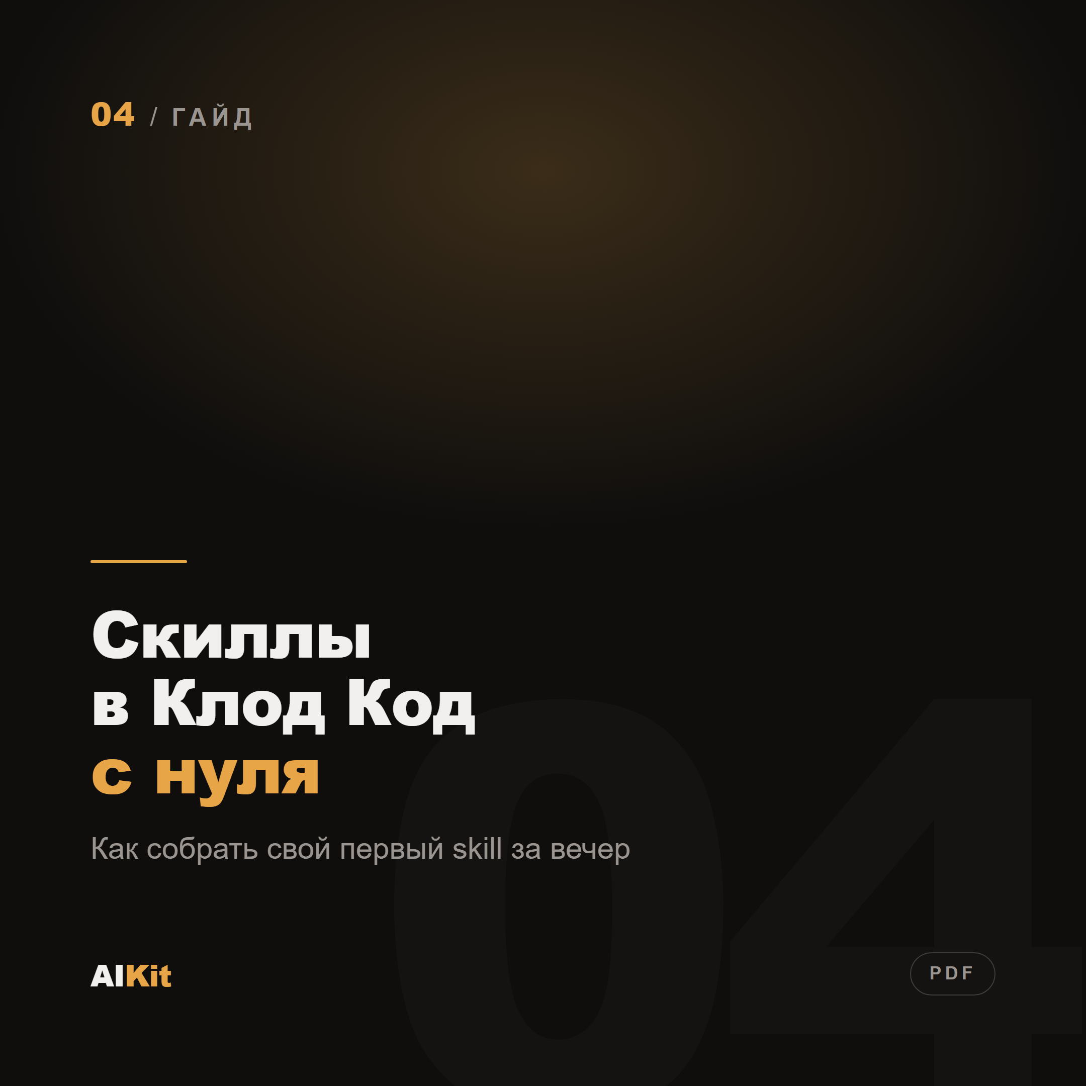 Скиллы в Клод Код с нуля